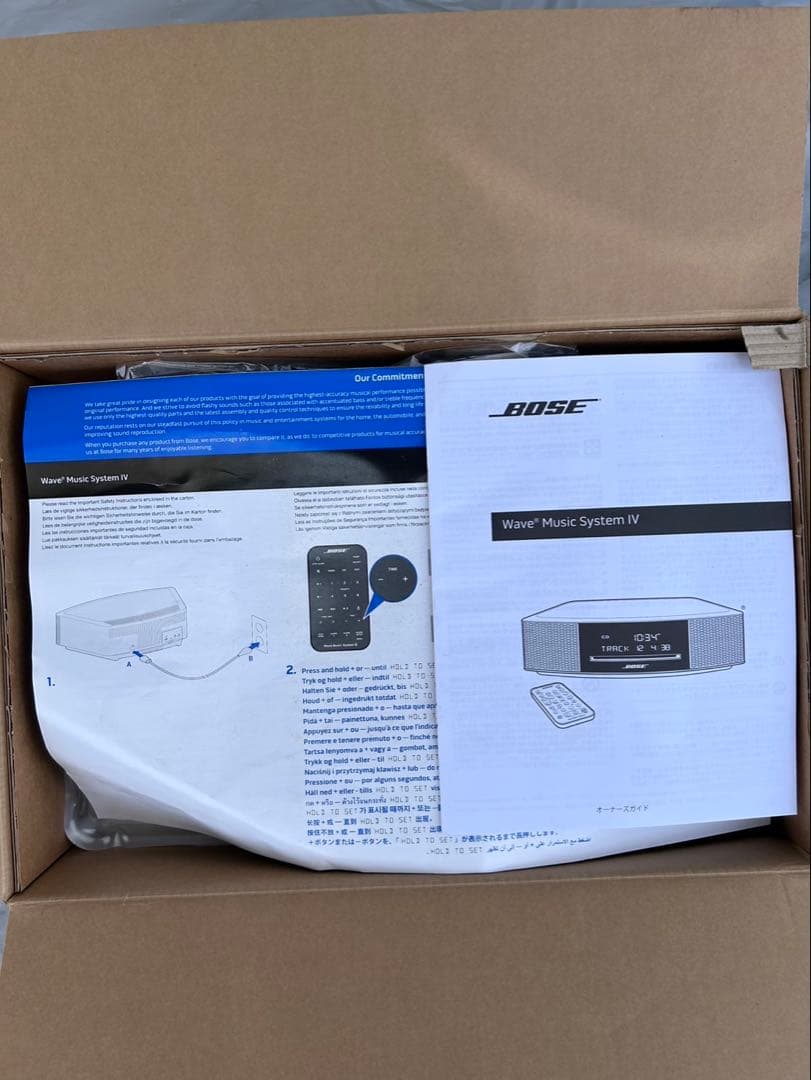 ぴ*。様 BOSE Wave Music System IV ブラック