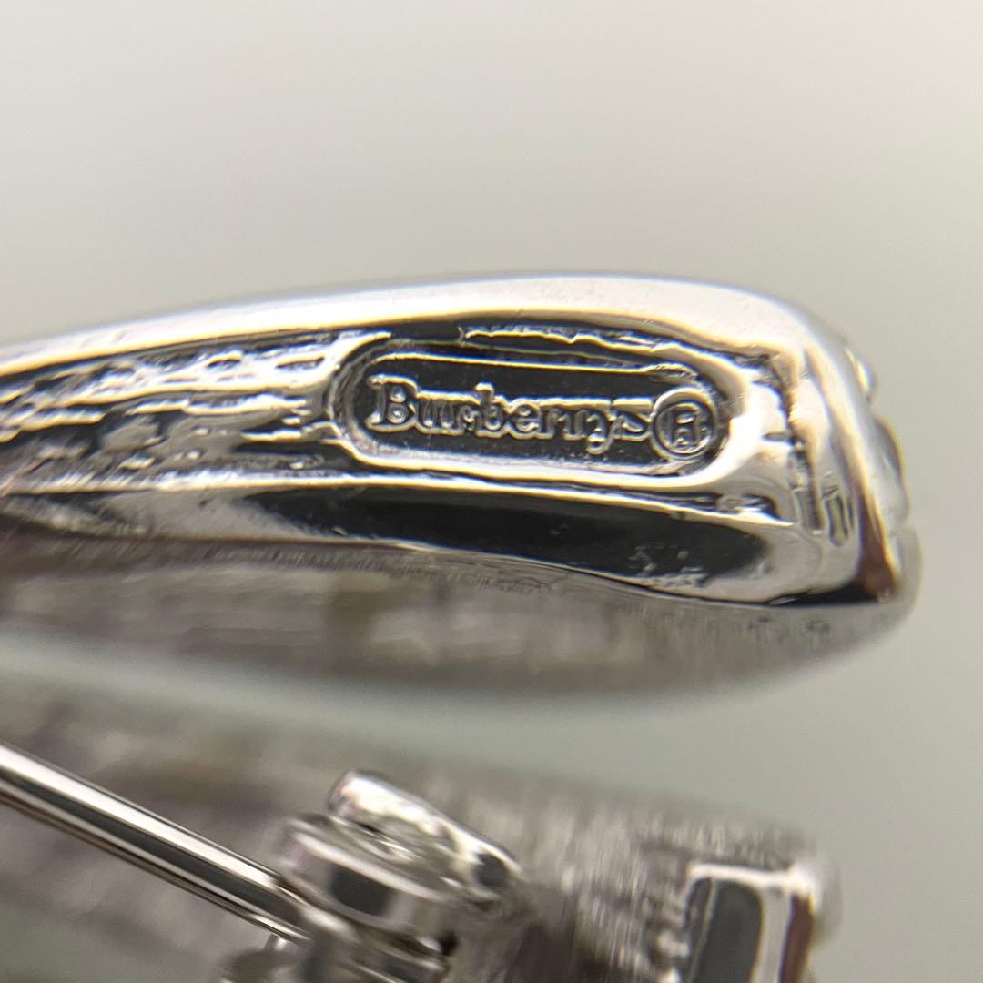 Burberrys バーバリー リボン ストーン装飾 ヴィンテージブローチ