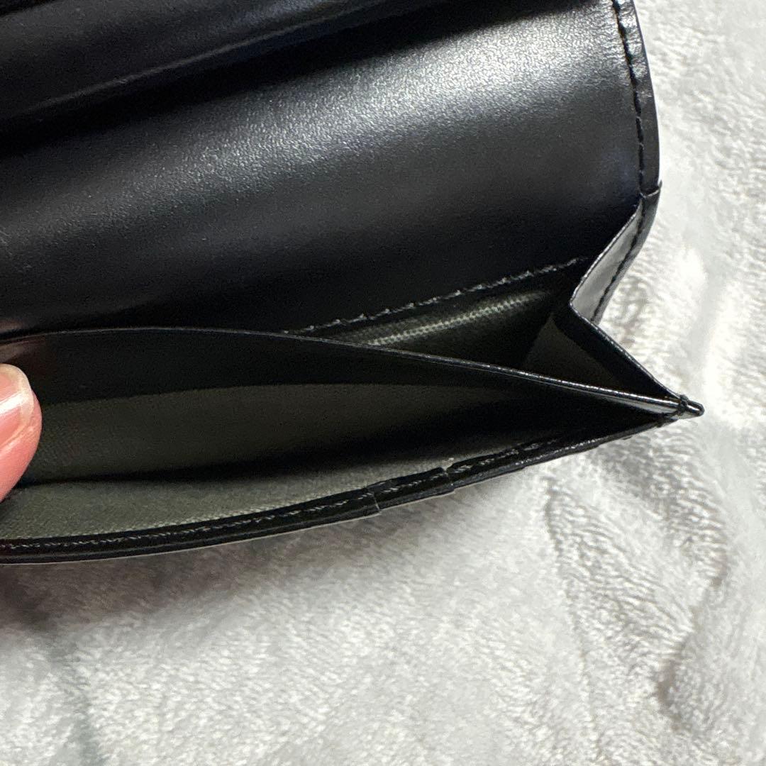 ヴィヴィアンウエストウッド OVALORB 口金二つ折り財布 ブラック