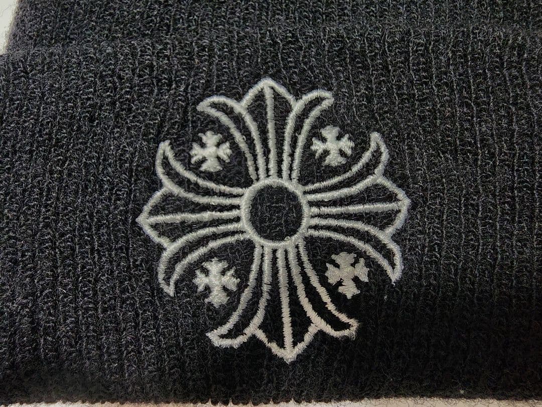 ☆値下げしました☆ChromeHearts ダブルニット帽～中古～