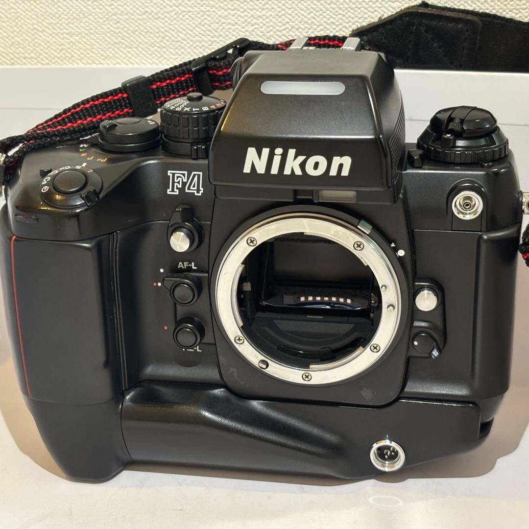 Nikon F4S ボディ MB-21 一眼レフ フィルムカメラ シャッターOK