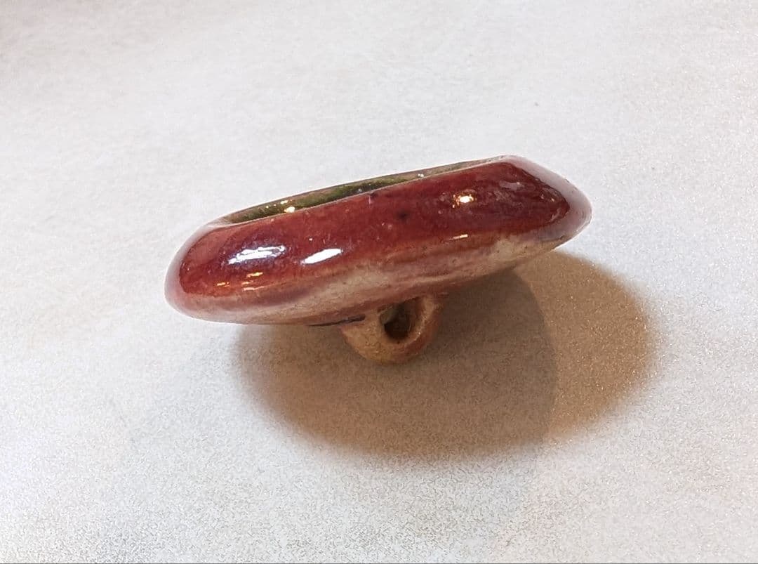 No.0322　ルーシー·リー　陶器ボタンC