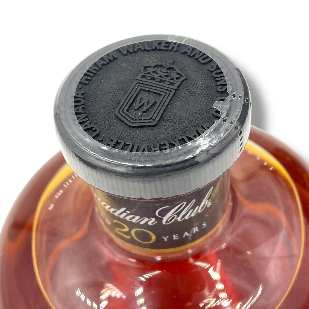 【未開栓】Canadian Club 20年 デキャンタ/750ml