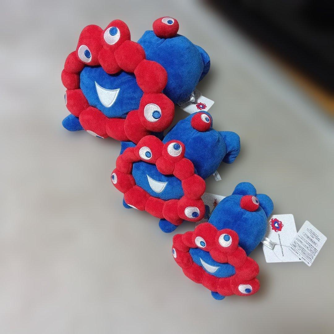 ✨関西万博✨EXPO2025ミャクミャク這型ぬいぐるみL.、M、S　3種類セット