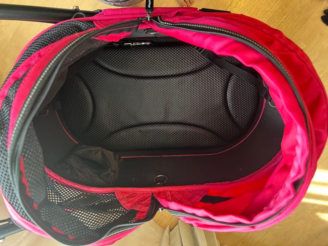 【極美品】AirBuggy ピンク ペットカート