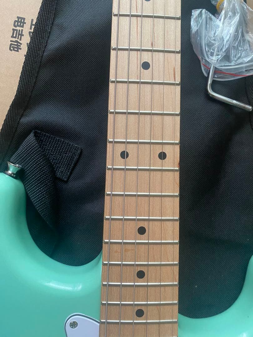 PLAYTECH ST250 Maple Sonic Blue エレキギター