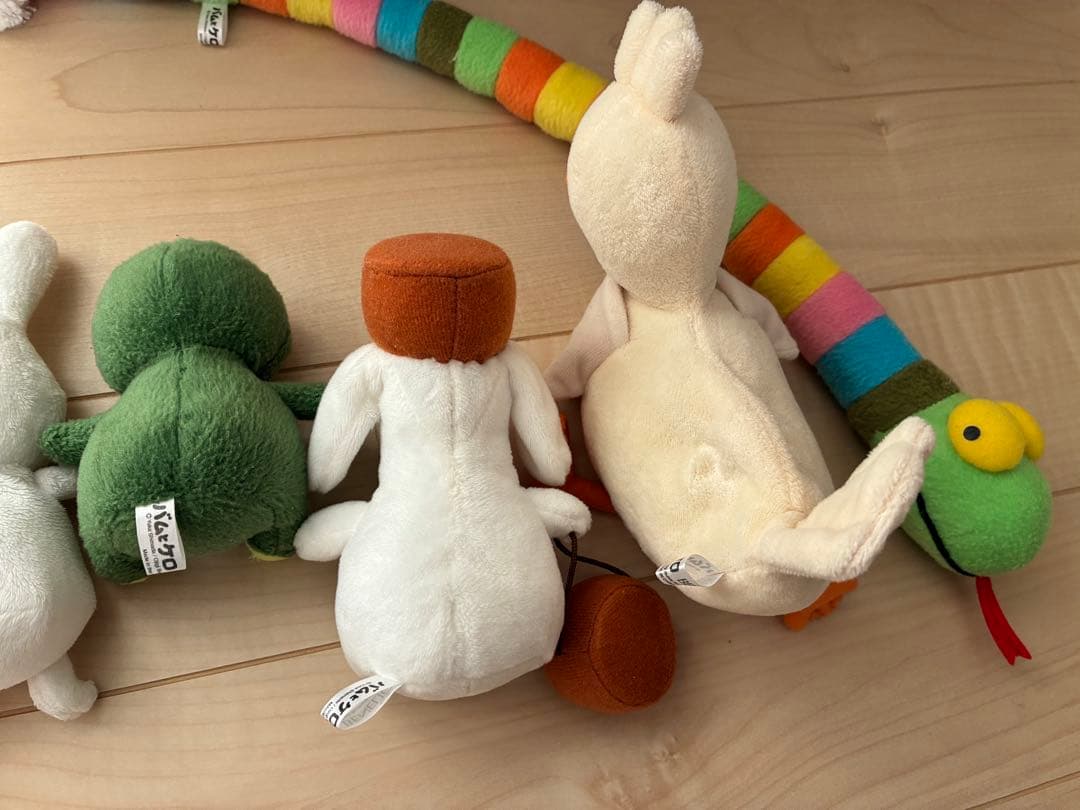 バムとケロ ぬいぐるみ いまちゃん ヤメピ かいちゃん らくちゃん おじぎちゃん