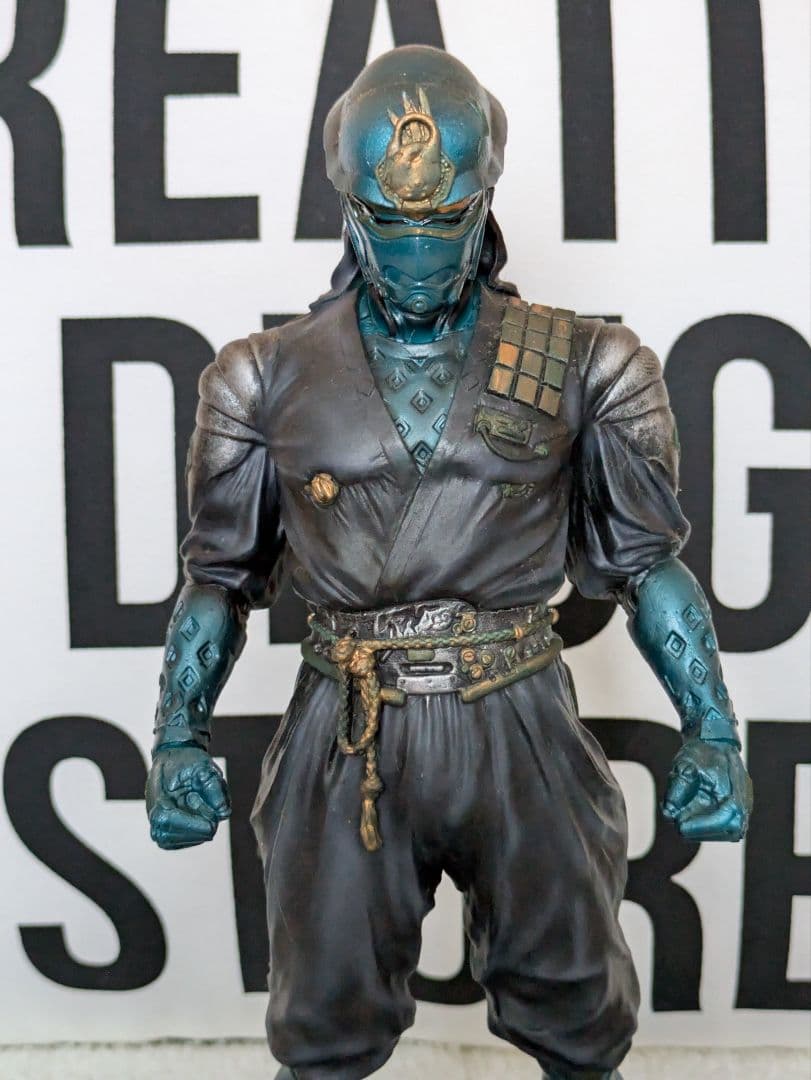 「未来忍者 白怒火 ガレージキット 完成品」雨宮慶太 竹谷隆之 ゼイラム 牙狼