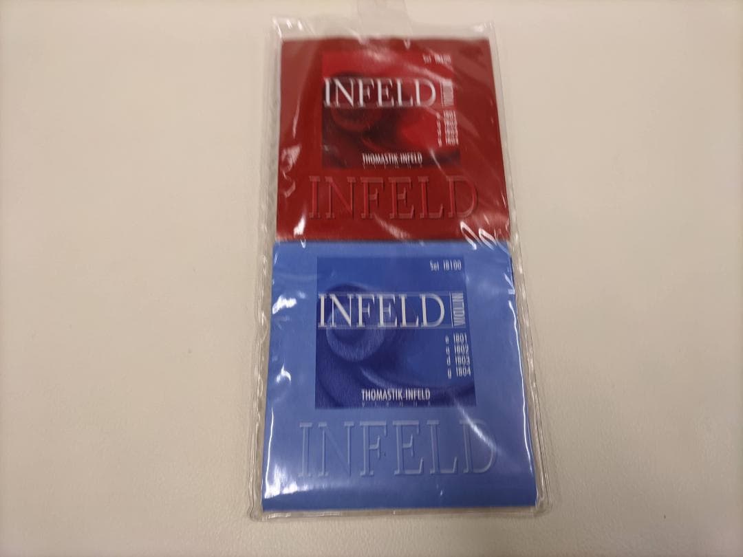 バイオリン弦　インフェルド　レッドとブルー　オーストリア製　新品