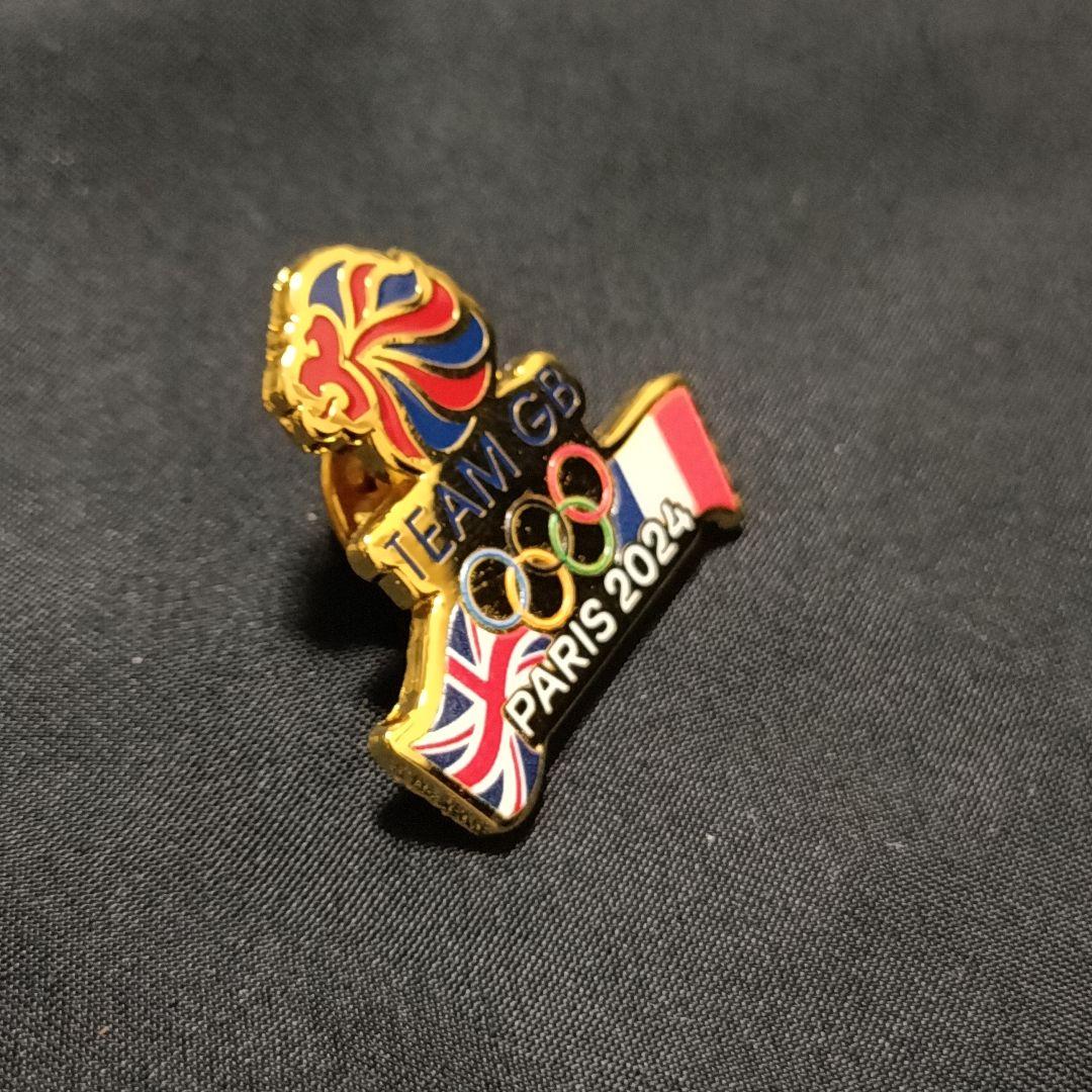 イギリス代表　ピンバッチ　GREAT BRITAIN パリオリンピック2024
