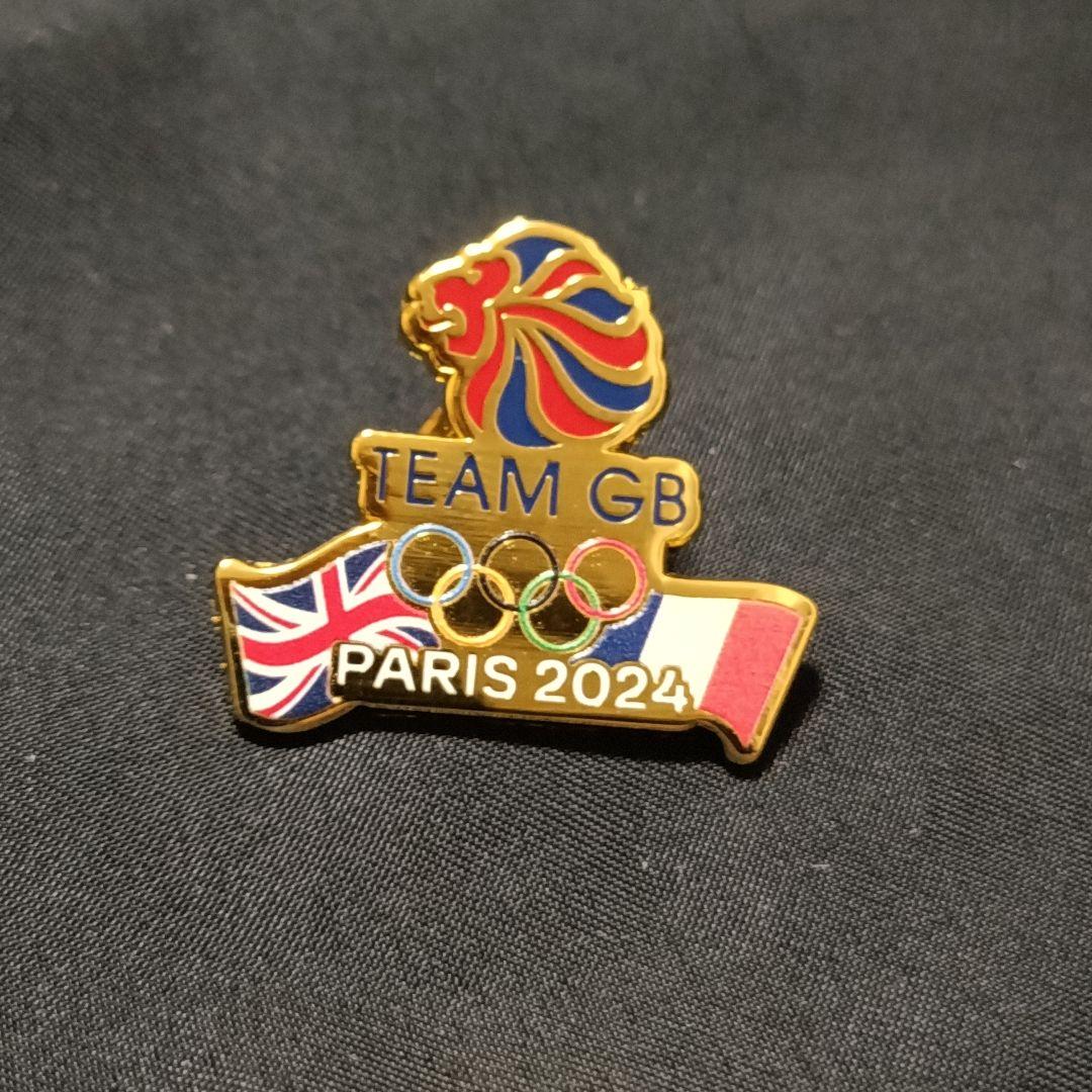 イギリス代表　ピンバッチ　GREAT BRITAIN パリオリンピック2024
