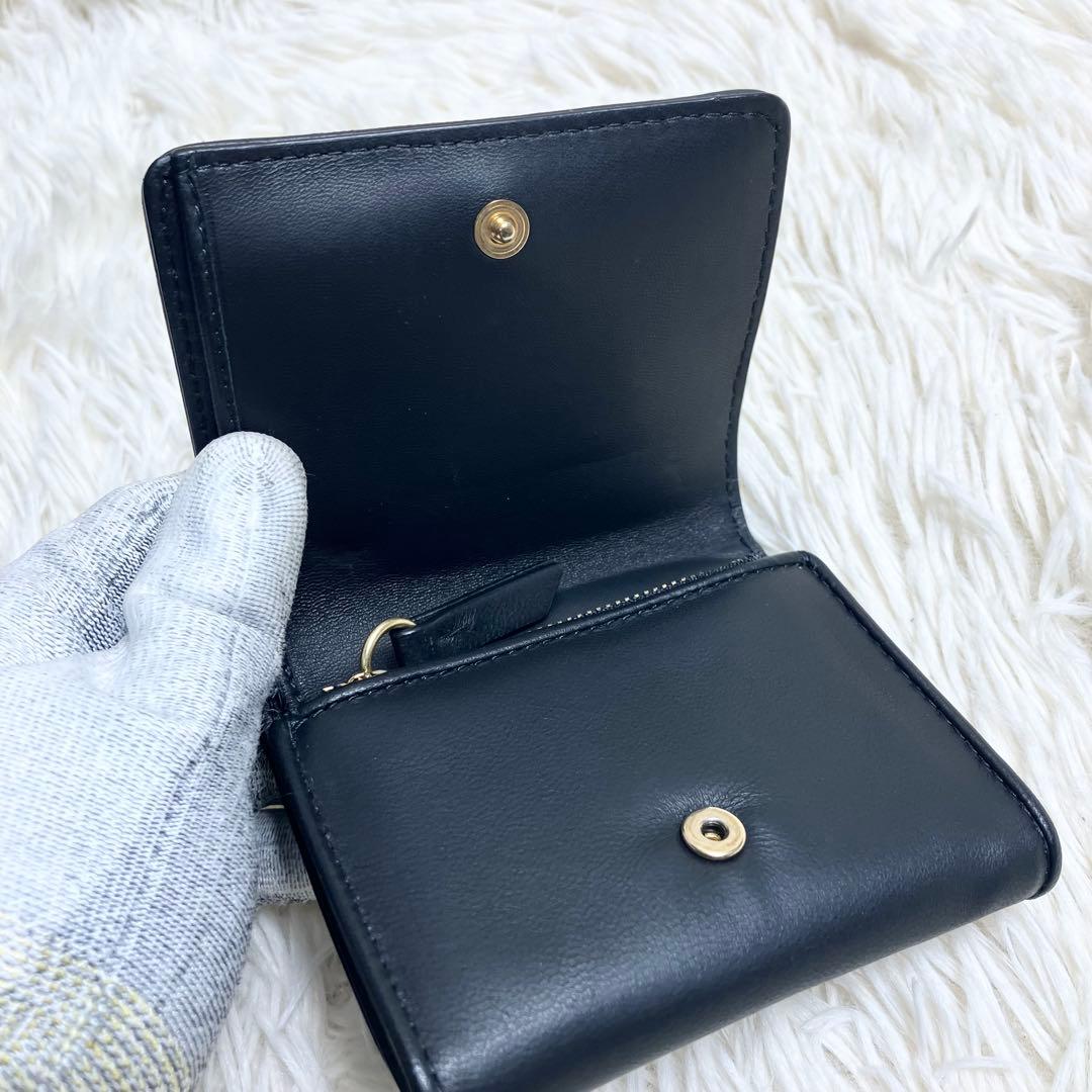 【極美品】 マルジェラ グラムスラム トリフォールド ブラック