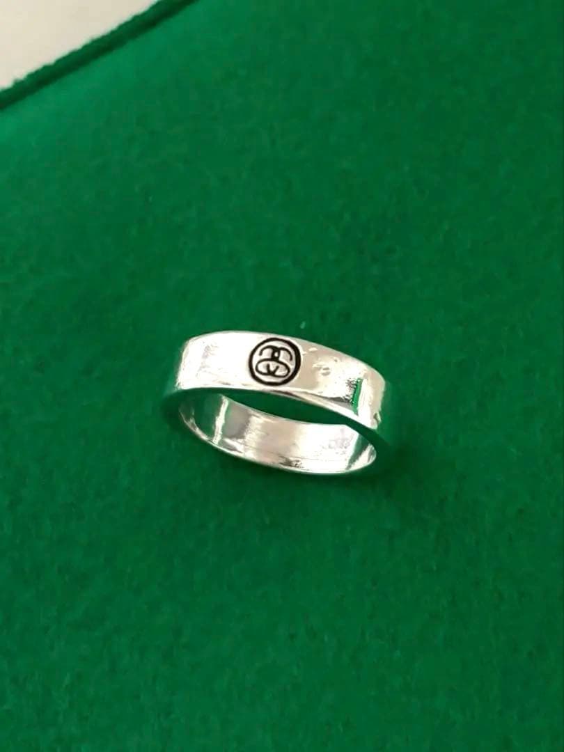 最終値下げ　オールドステューシー　リング　STUSSY SOLID SILVER