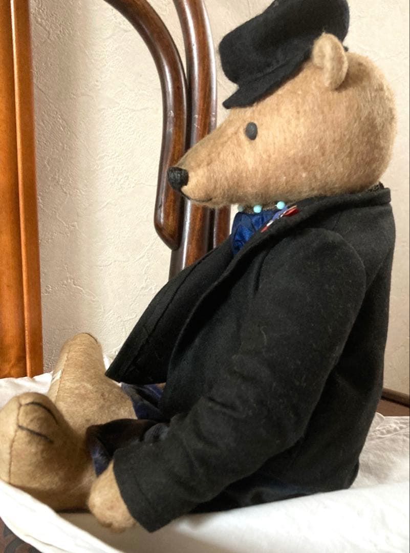 ⭐️フランスアンティークを纏った紳士なテディベア　テディベア作家　アンニュイベア⭐️