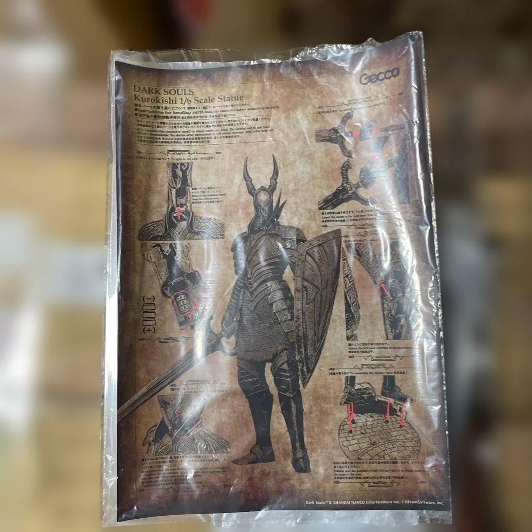 ダークソウル 黒騎士 1/6スケール スタチュー GECCO　ゲッコー