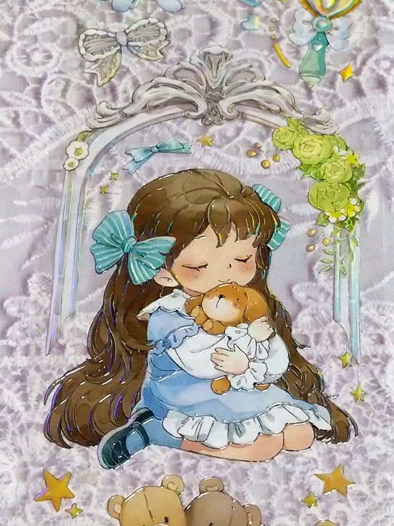 J513＃愛的乐章(虹光)能猫日记切り売り海外人物マステ女の子