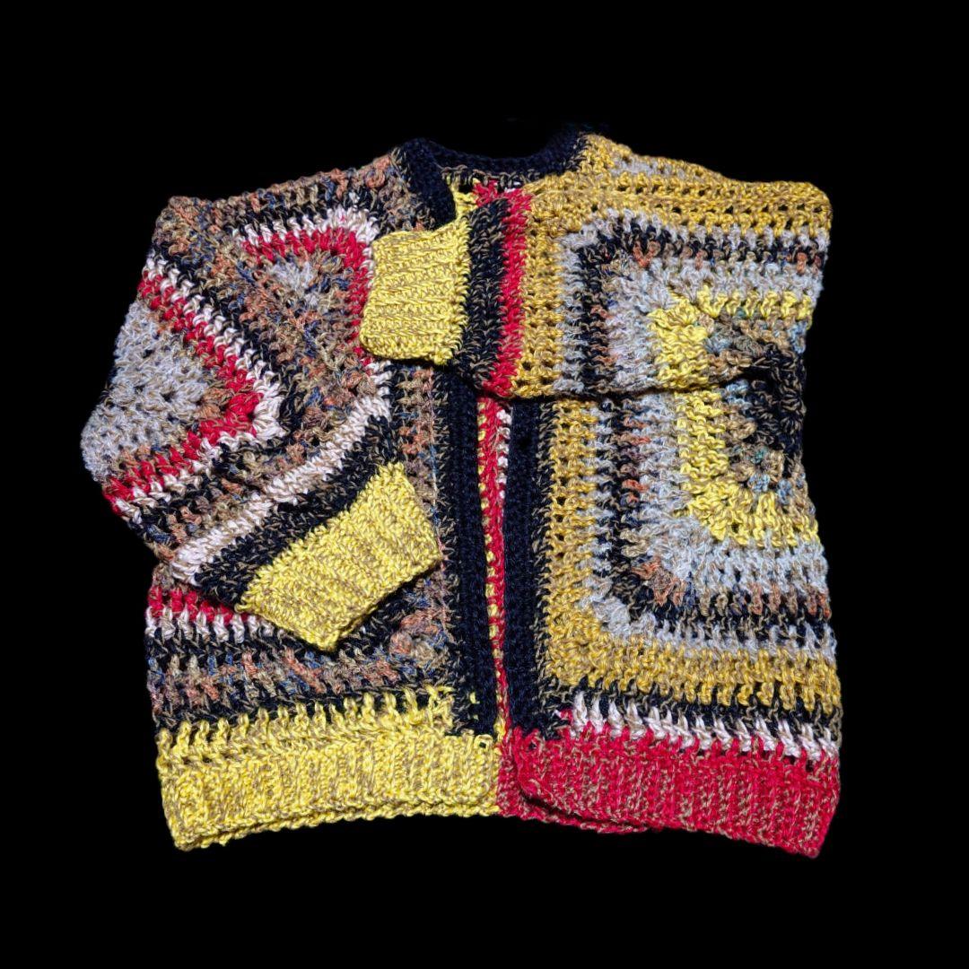 もこもこひつじ　マンドラゴラのあみぐるみ