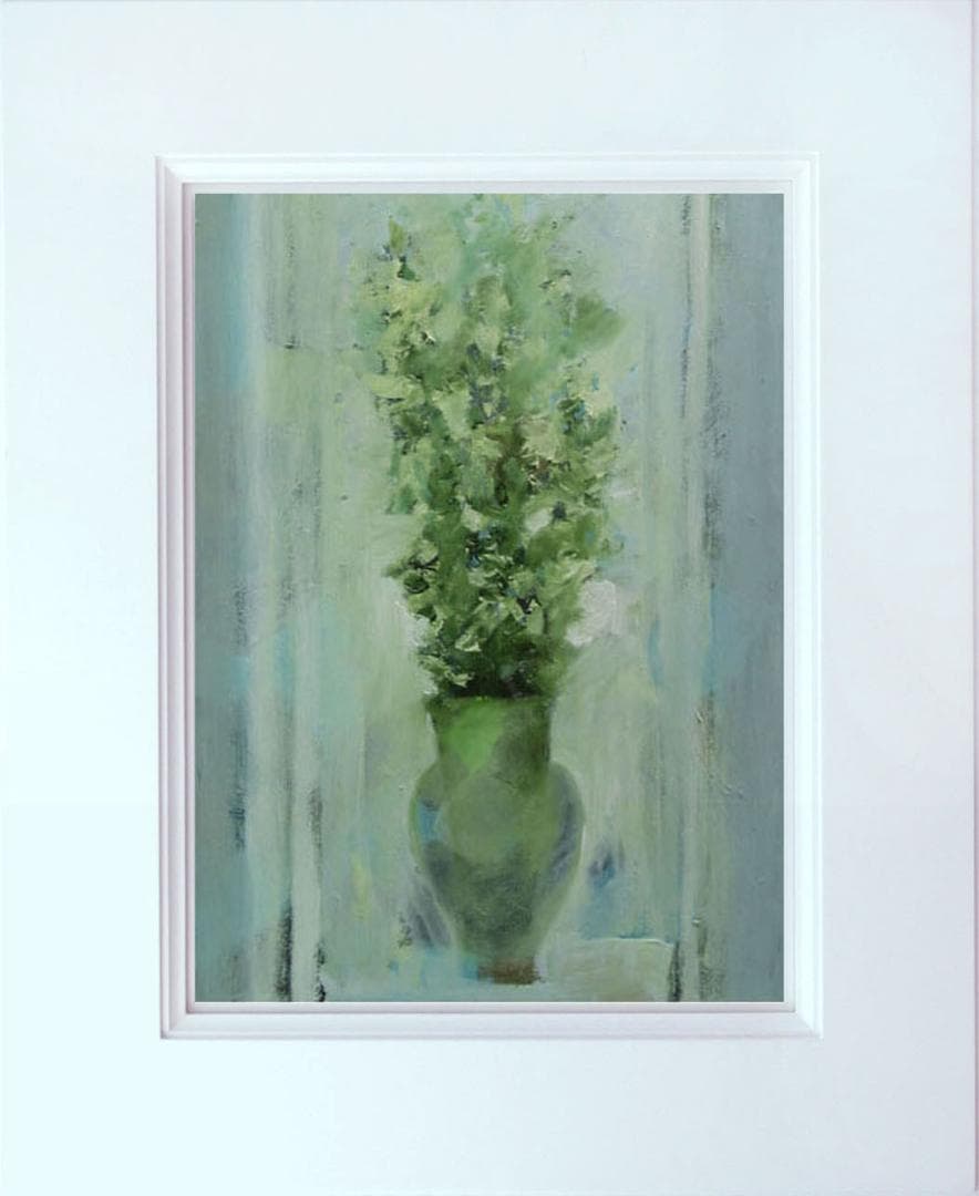 油絵 菅家令子 絵 絵画 インテリア 額付(白) uF6-111702 花