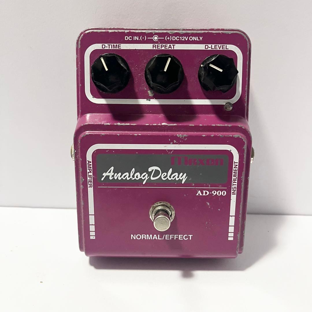 Maxon AD-900 アナログディレイペダル 純正アダプター付
