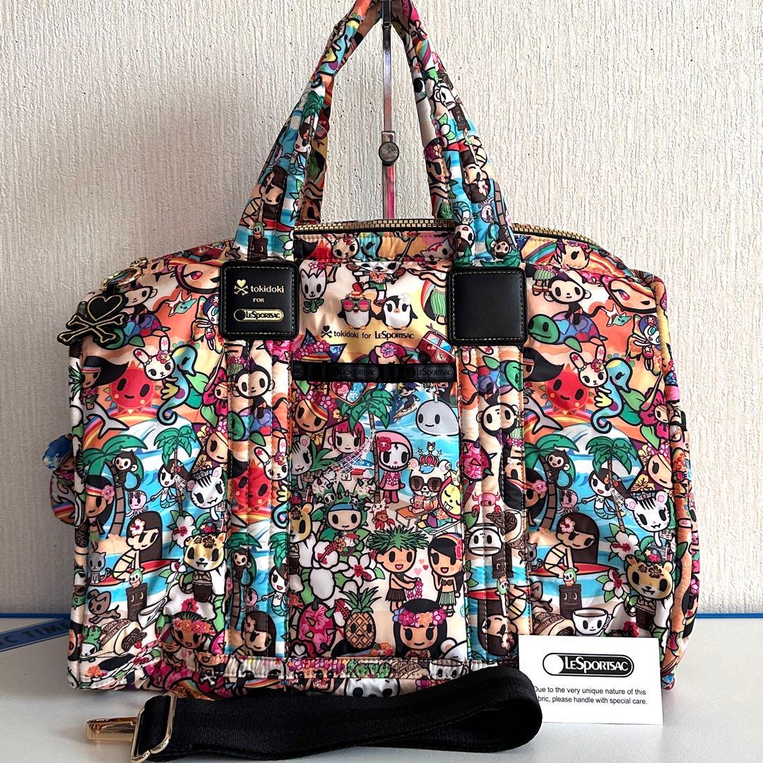 ハワイ限定品✨レスポートサック トキドキ 2way ショルダーバッグ ベルト付き