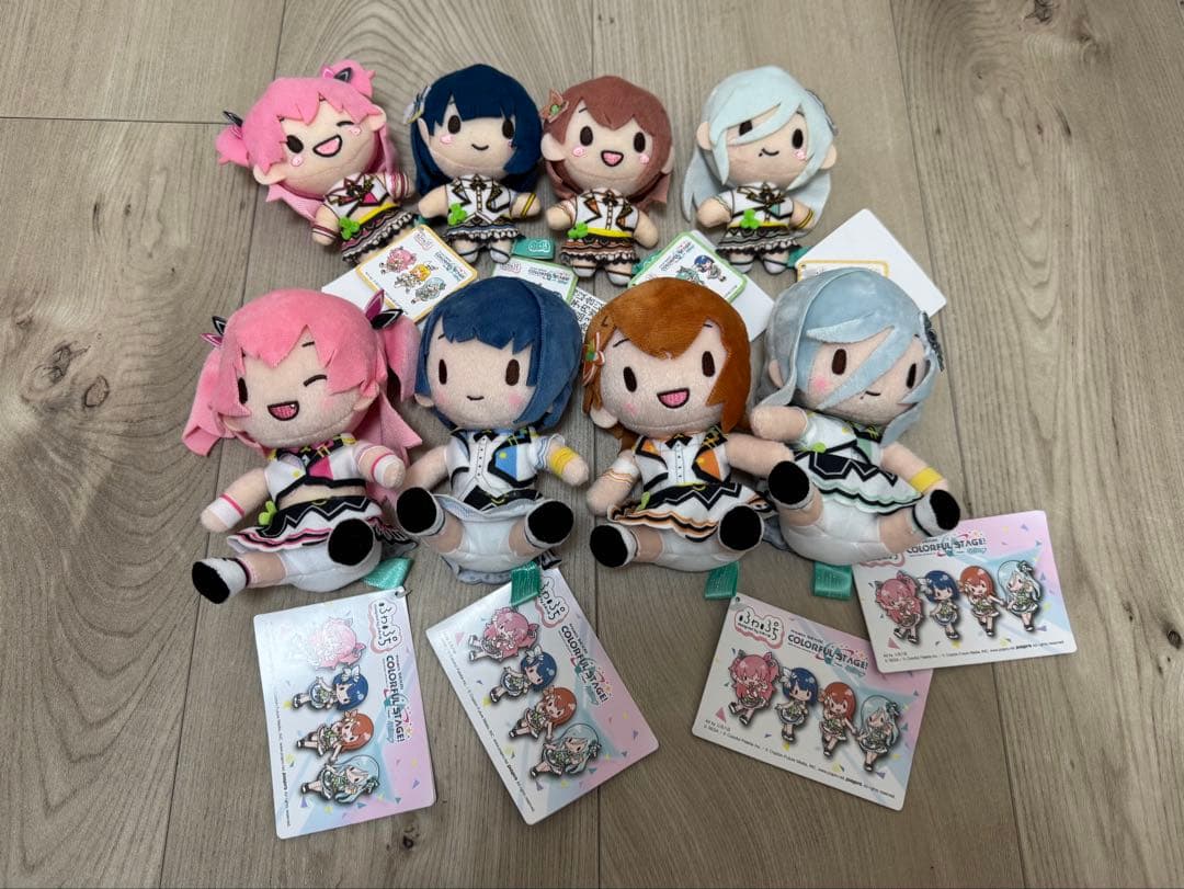 プロセカ「MORE MORE JUMP！」（モモジャン）ふわぷちぬいぐるみ