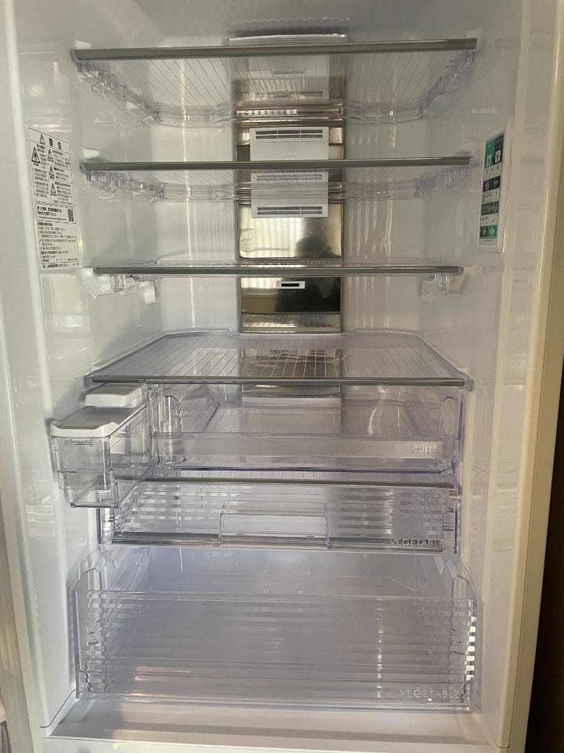 SHARP 4ドア冷蔵庫 2019年購入 412L SJ-GT42E-W 美品