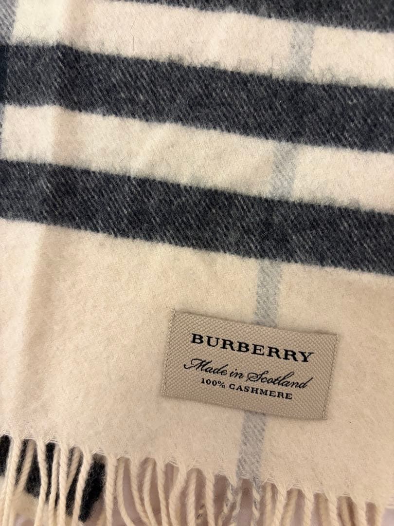 なでしこさま専用BURBERRY カシミヤ マフラー チェック柄