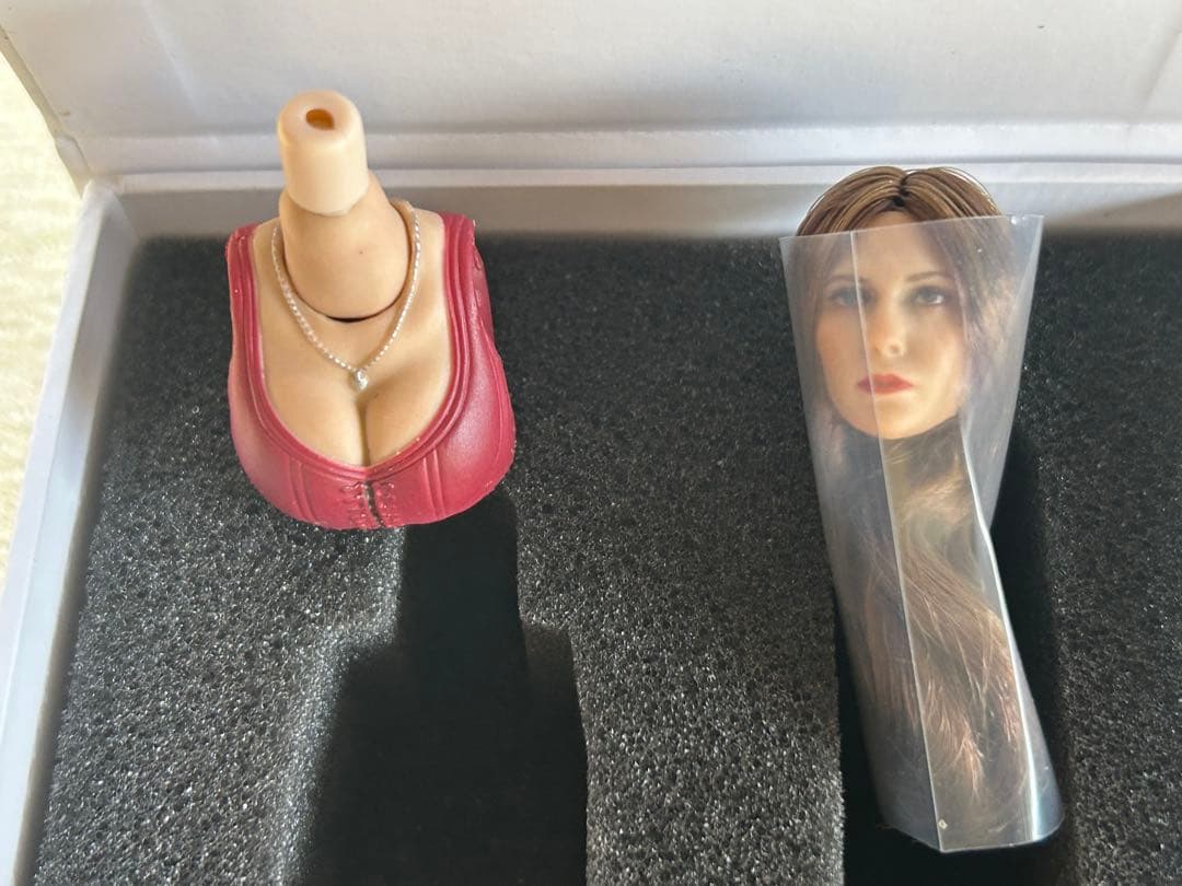 1/12スケール スカーレットウィッチ用ヘッド植毛タイプ&豊胸タイプ改造セット