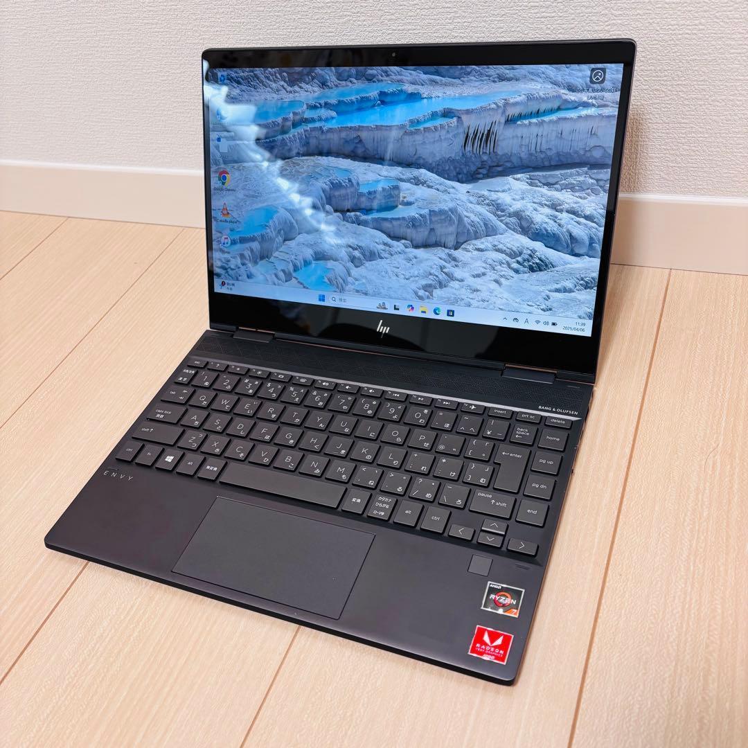 【良品】HP office ENVY ノートパソコン 黒 13-ar0003au