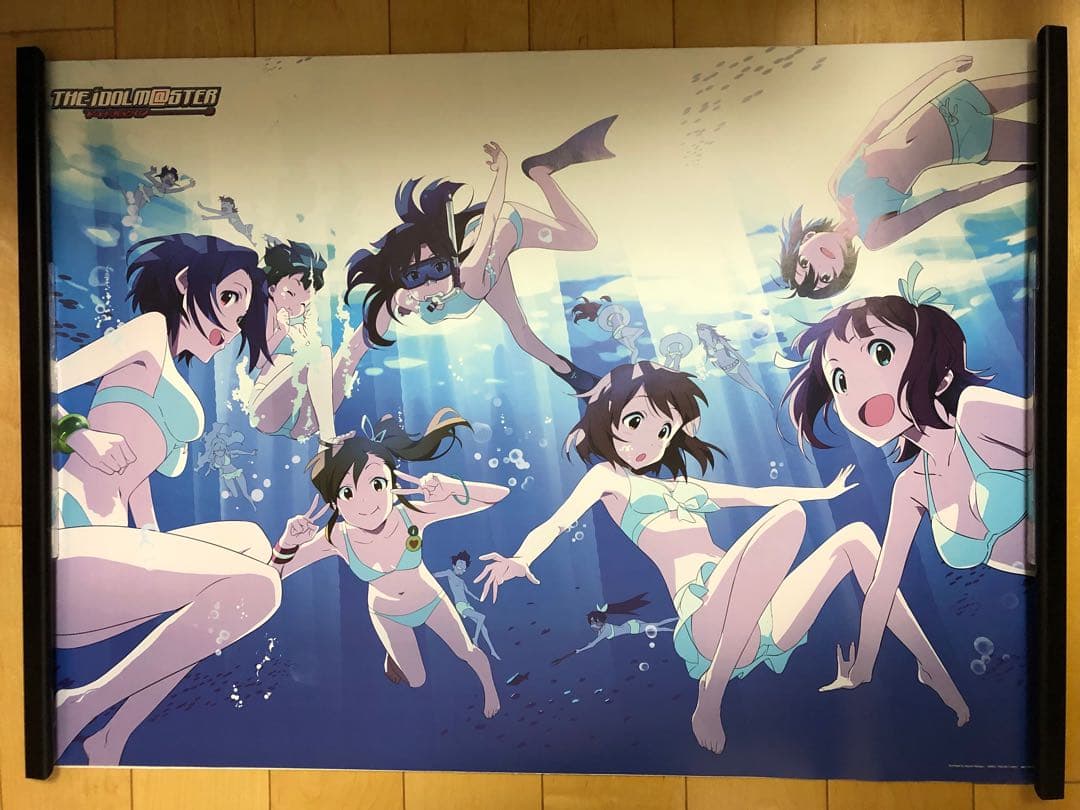 【非売品】アイドルマスター アニメシリーズ 海中B2 サイズ ポスター
