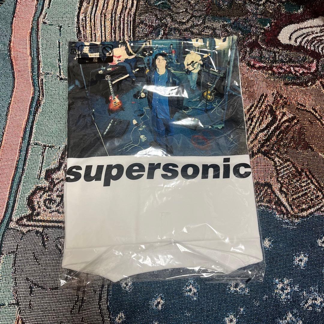 Oasis スーパソニック Tシャツ ホワイト