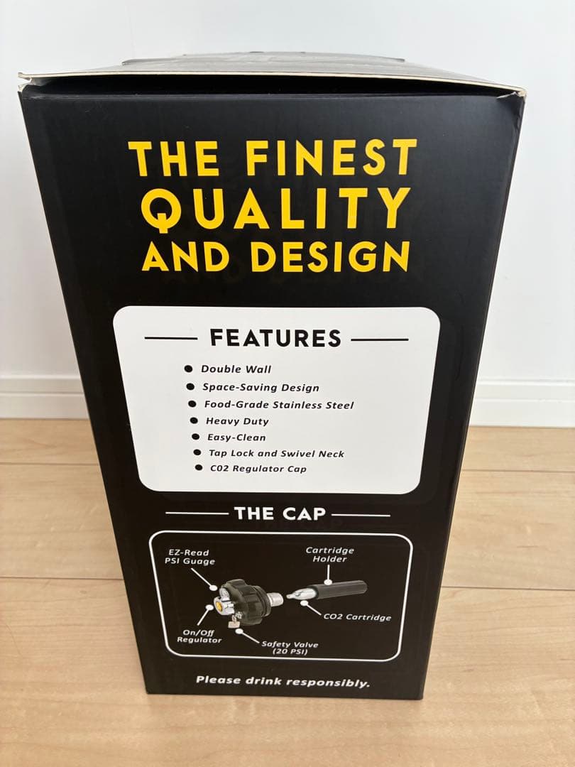 新品　クラフトマスター グラウラー 128オンス 3.6リットル ビールサーバー