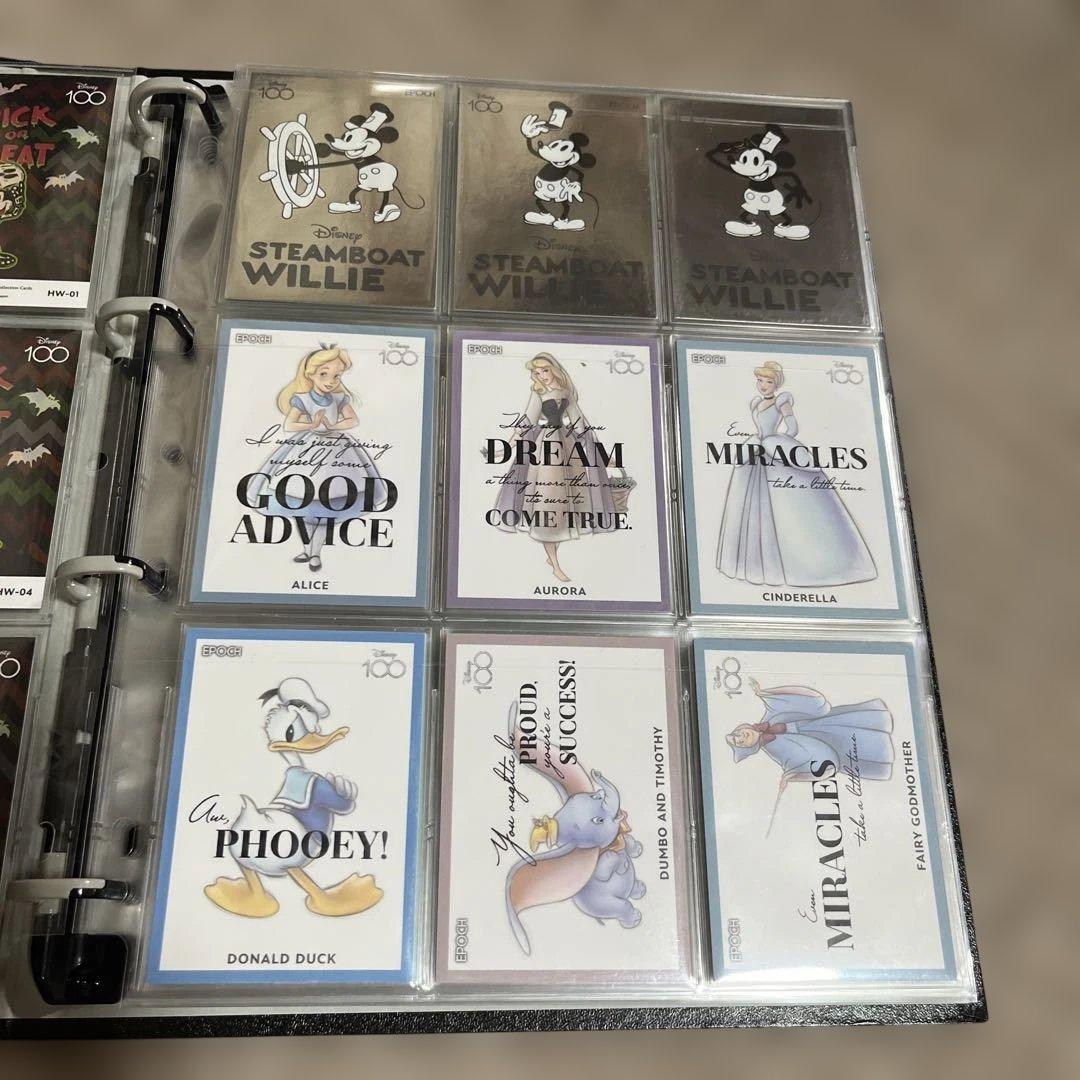 ディズニー100 エポック　Epoch トレーディングカードセット　87枚