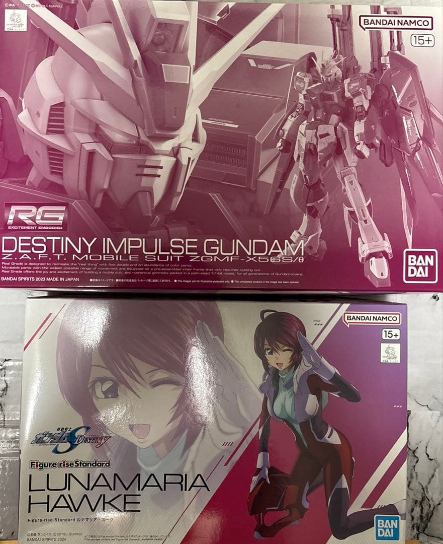 RG デスティニーインパルガンダム&フィギュアライズ　ルナマリア・ホーク