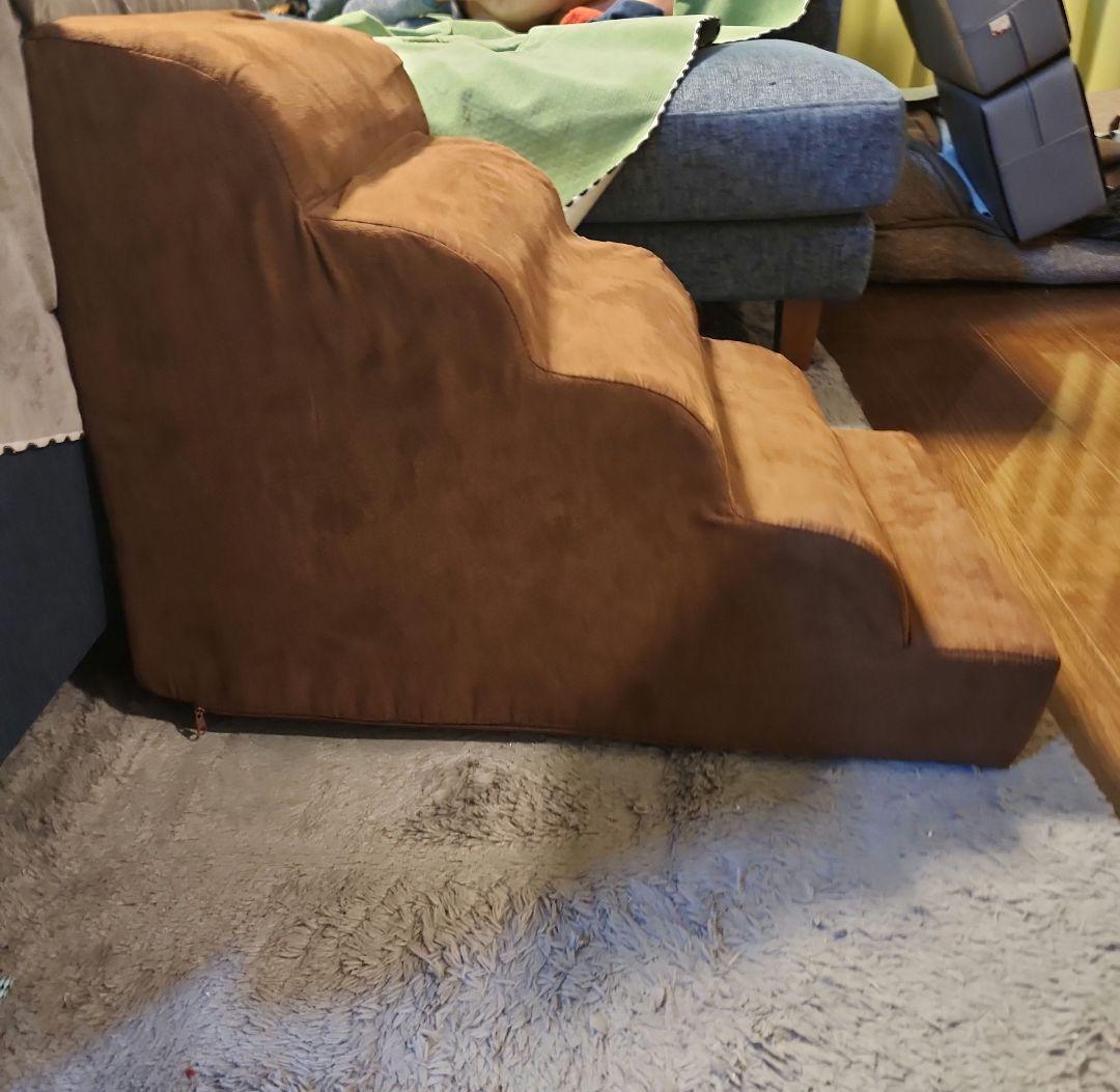 ペット用5段階スロープ　ドックステップ