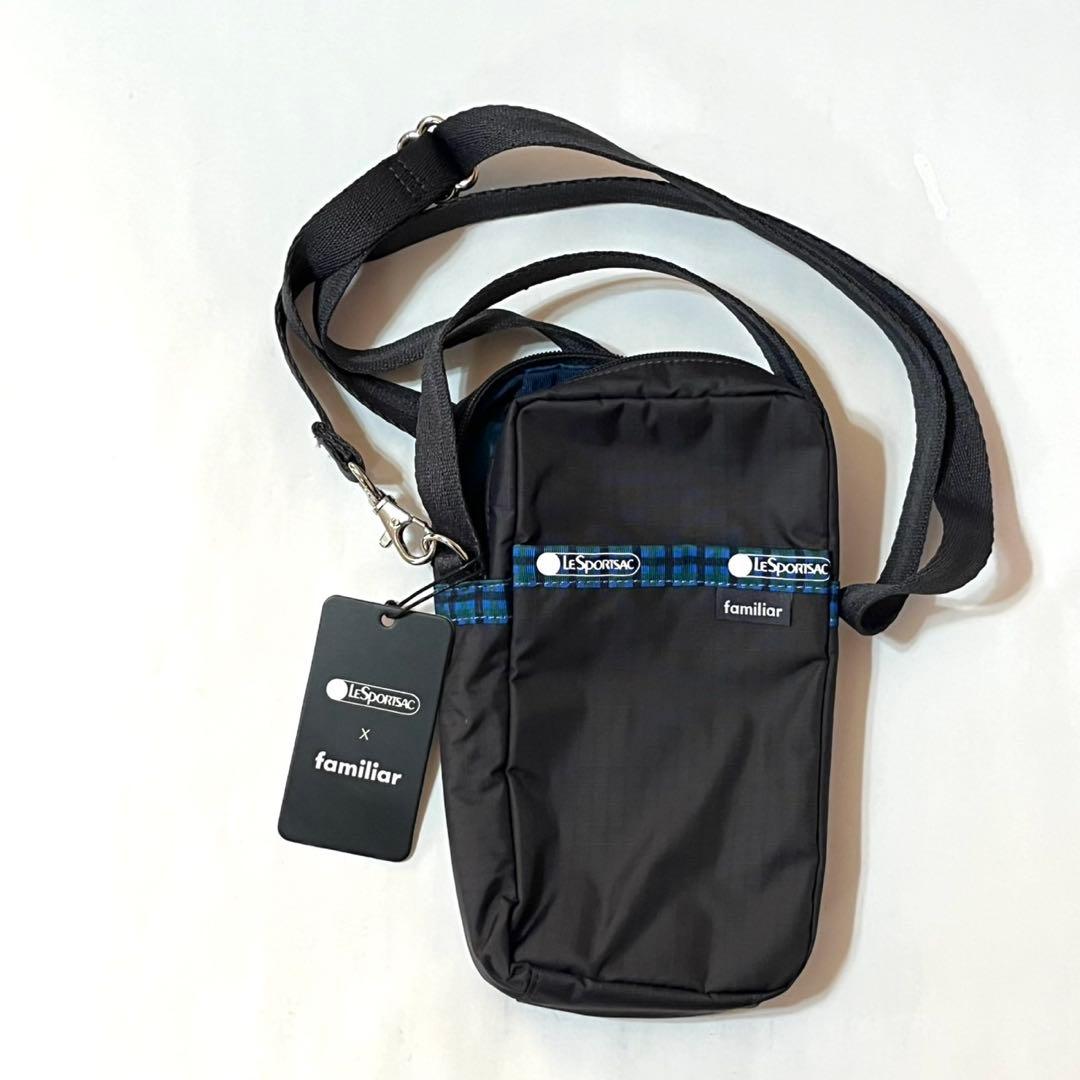 【新品】LeSportsac × familiar スマホショルダーバッグ