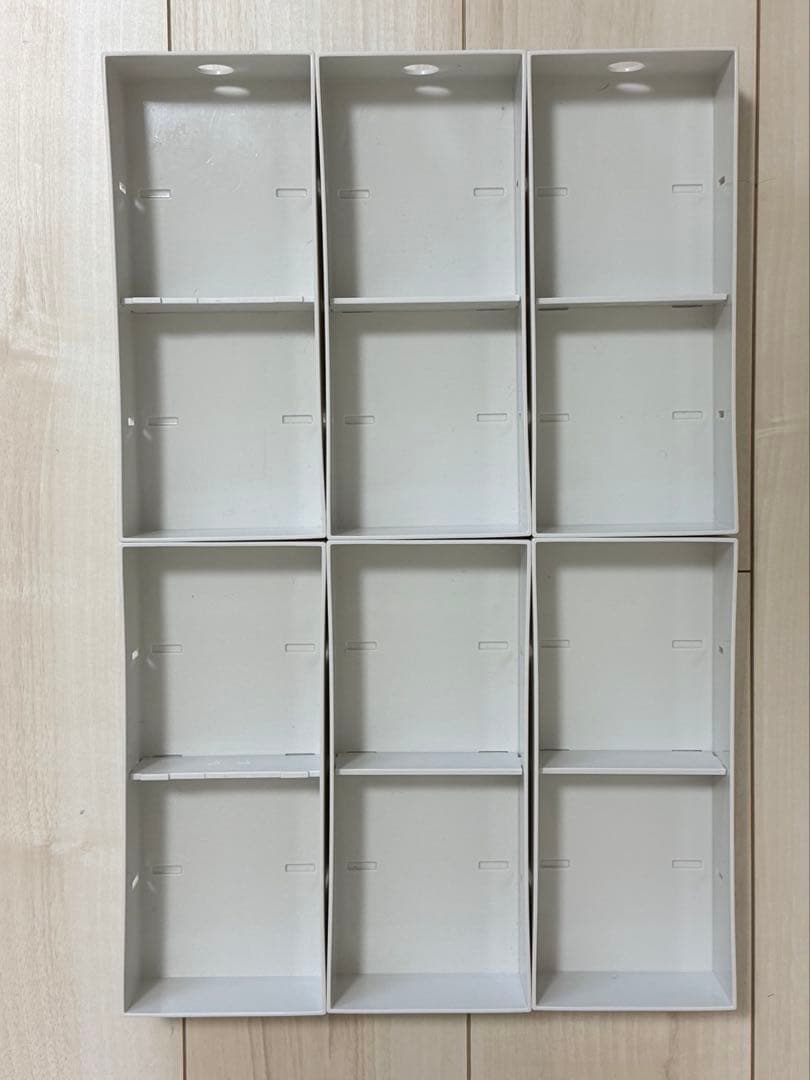 無印良品　ポリプロピレンケース6点セット