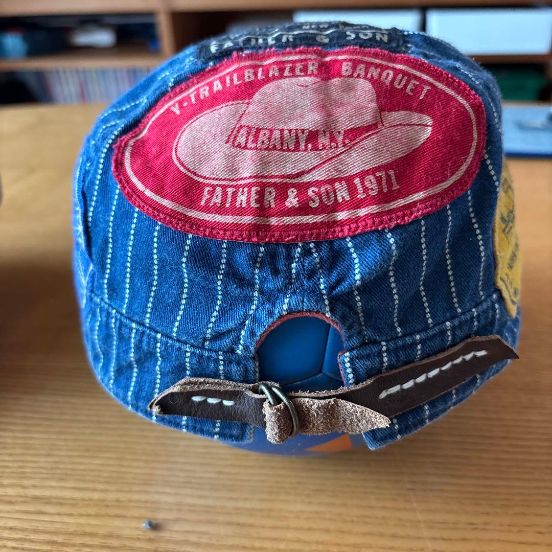 デニムダンガリー　キャップ56