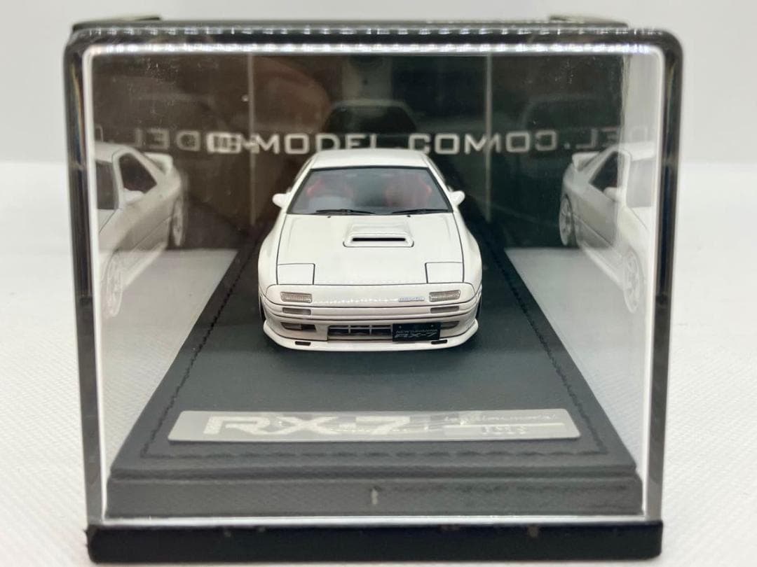★マツダ サバンナ RX-7★FC3S★ホワイト★イグニッションモデル★1/43