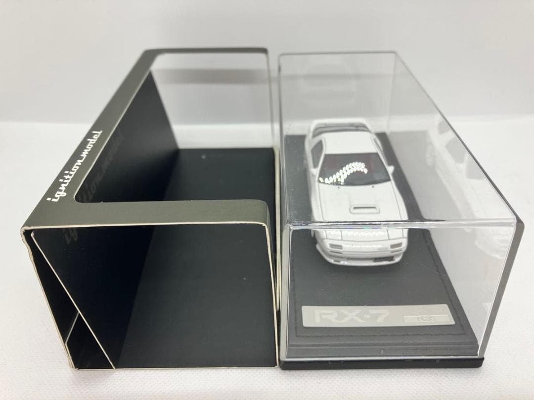 ★マツダ サバンナ RX-7★FC3S★ホワイト★イグニッションモデル★1/43