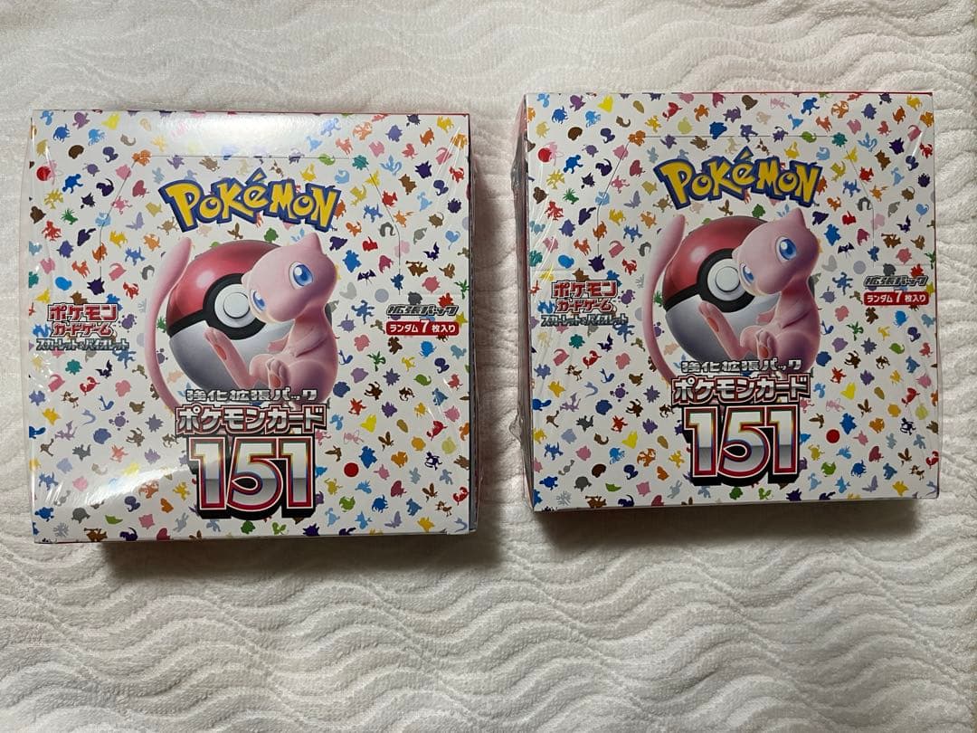 ポケモンカードゲーム 151 シュリンク付2BOX