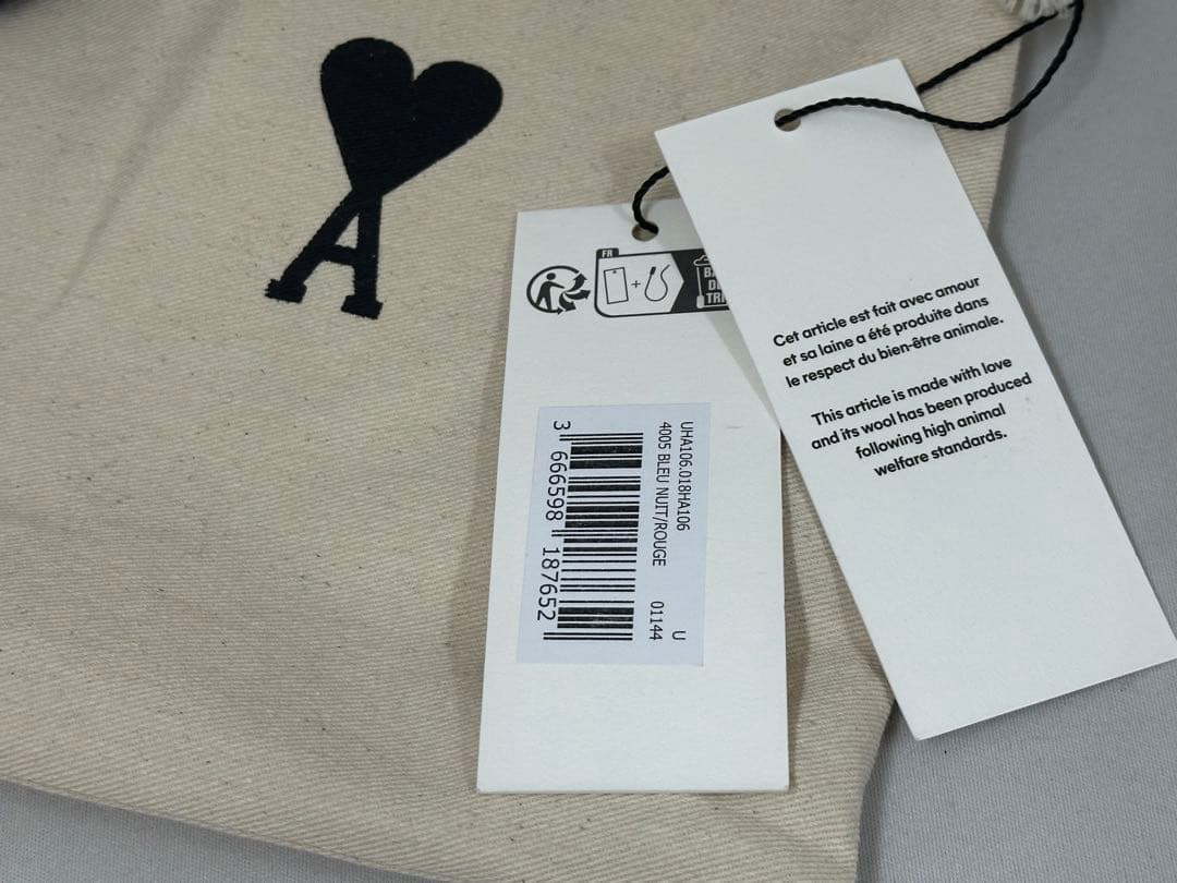 Ami Paris アミ パリス ニット帽 ビーニー