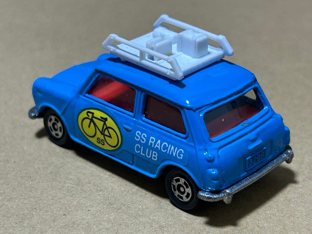 トミカ ミニクーパー レジャーカーセット 自転車付
