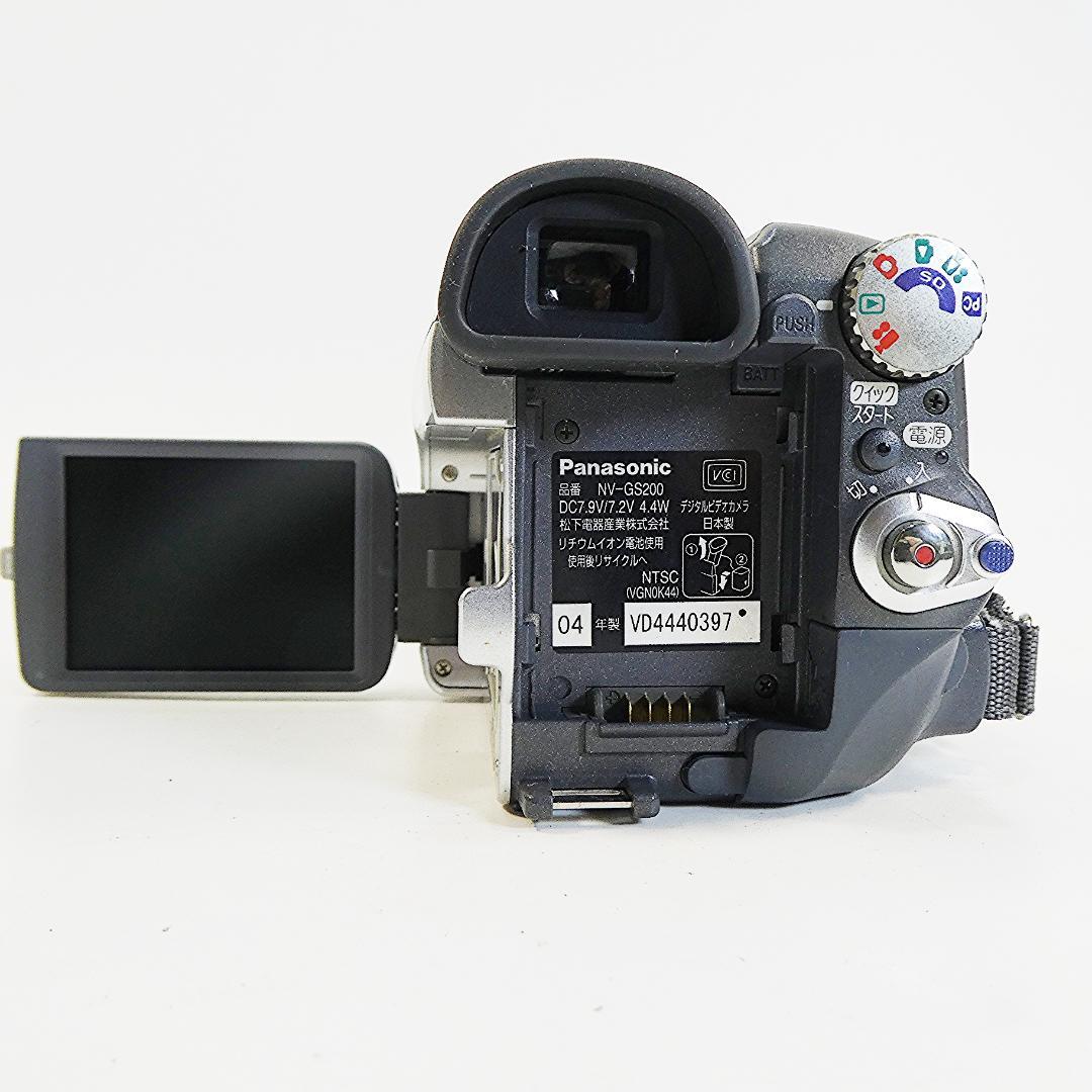 動作良好 パナソニックNV-GS200 MiniDVビデオカメラ　DVD化に最適