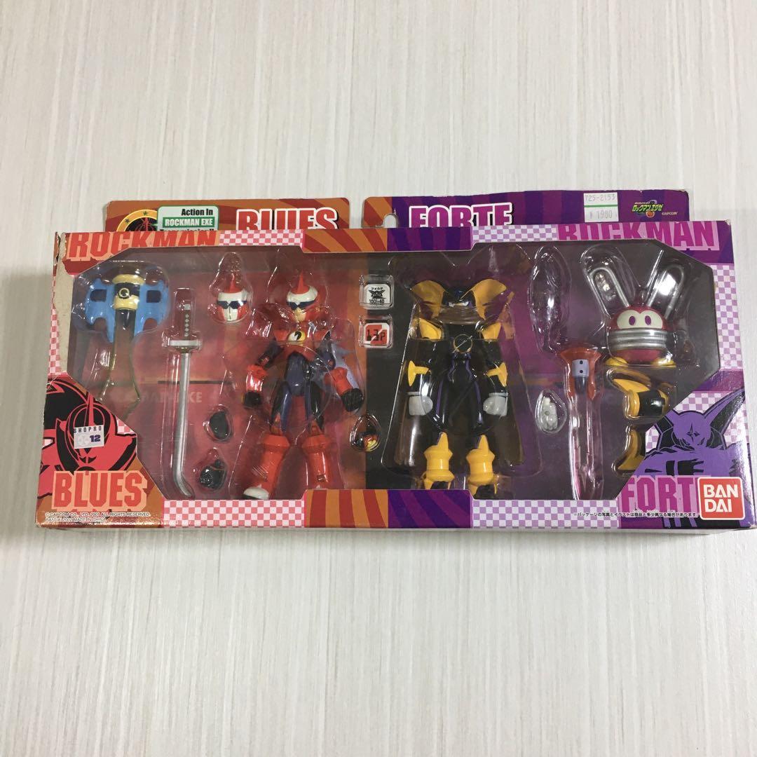 ロックマンエグゼ ロッキンアクション ブルース フォルテ 可動 フィギュア