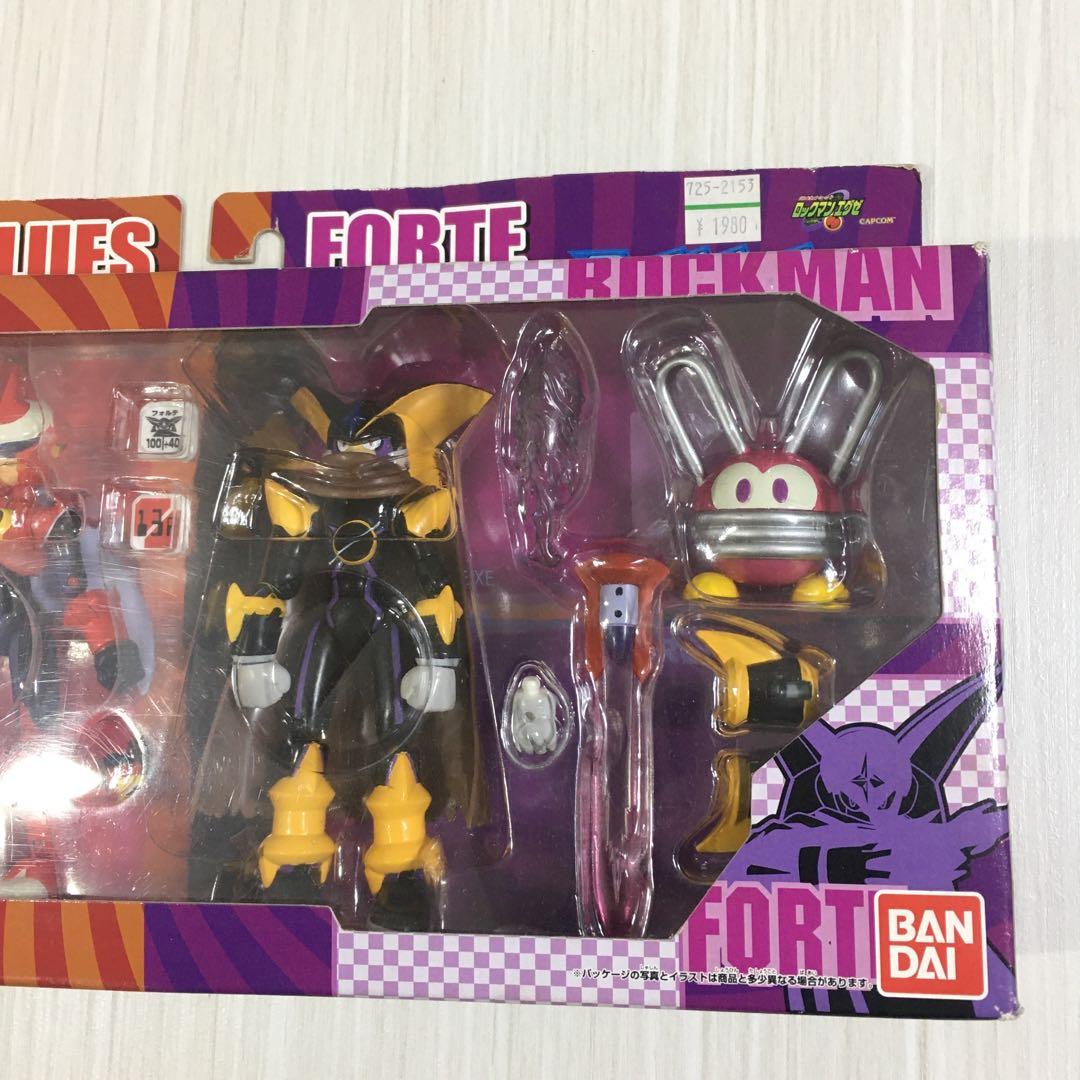 ロックマンエグゼ ロッキンアクション ブルース フォルテ 可動 フィギュア