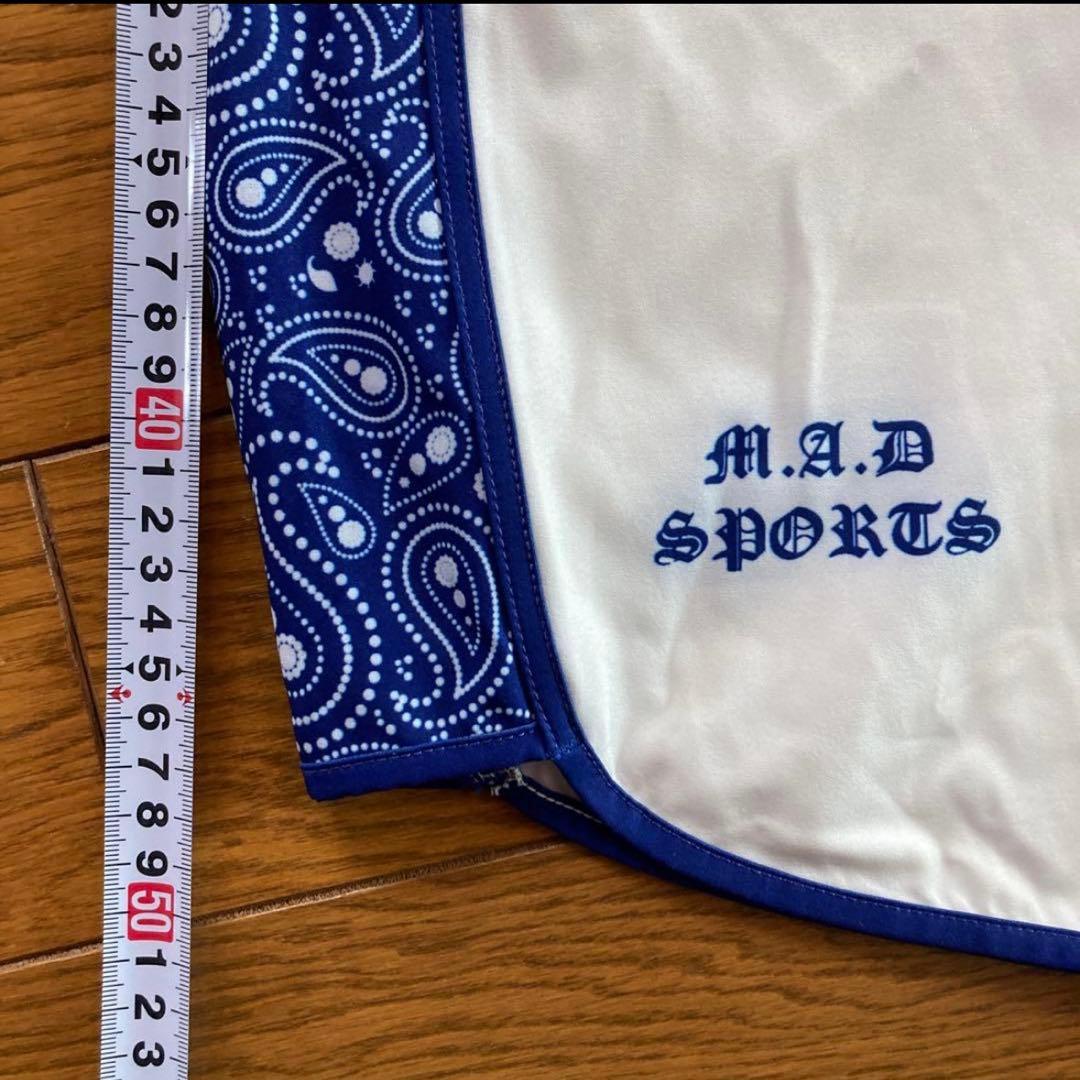 希少34インチ丈　MAD SPORTS サーフパンツ　ウエスト調整済み