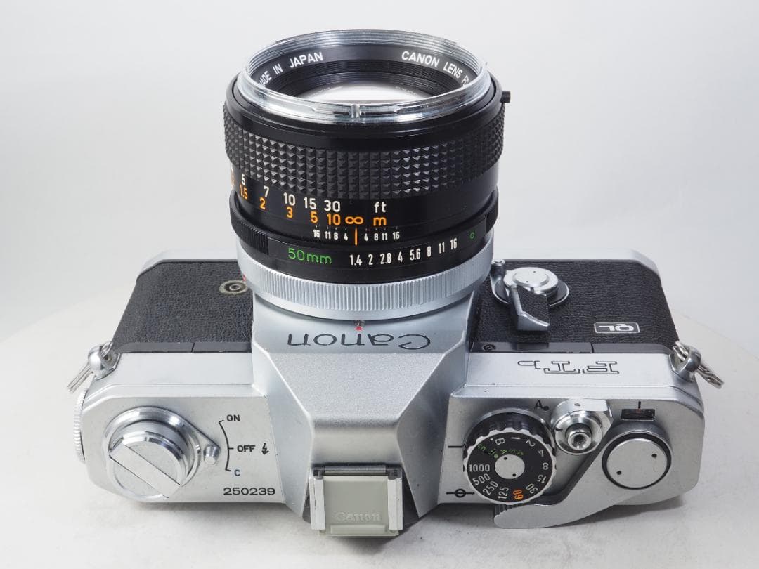キャノン Canon FTb シルバー & FD 50mm F1.4 #30