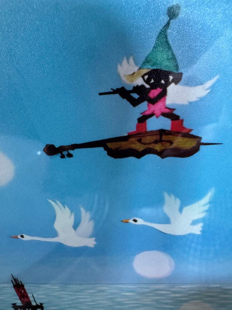 藤城清治　夢をはこぶ橋　レフグラフ版画