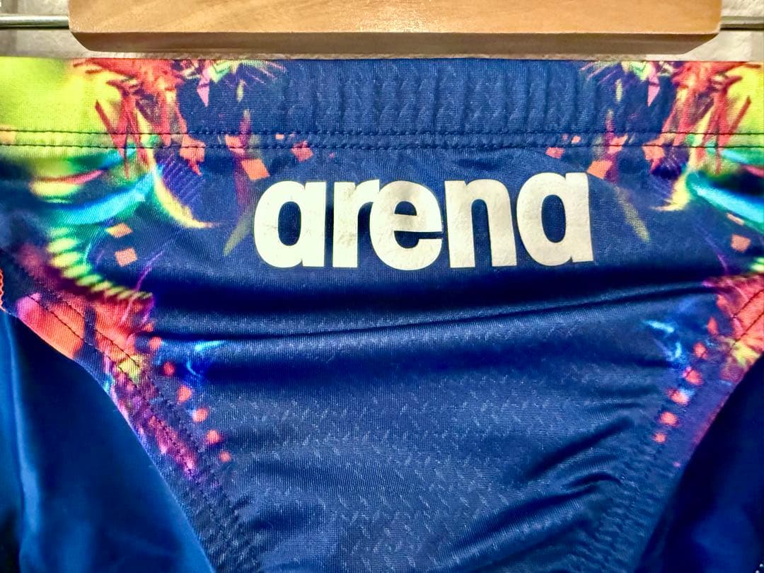 益*丈様 arena メンズ 競パン Mサイズ　【ネイビー系】